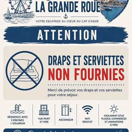 La Grande Roue Vue Magnifique Διαμέρισμα *